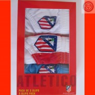 Pack 3 slips Atletico de Madrid 