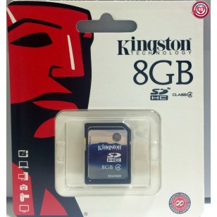 KINGSTON – TARJETA MEMORIA SD 8GB CLASE4